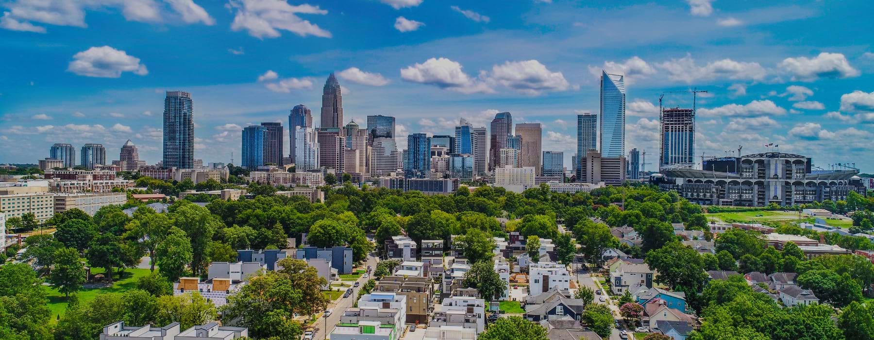 skyline of Charlotte, North Carolina